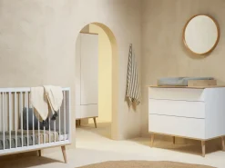 Quax Doorgroei Babykamer Flow White & Oak