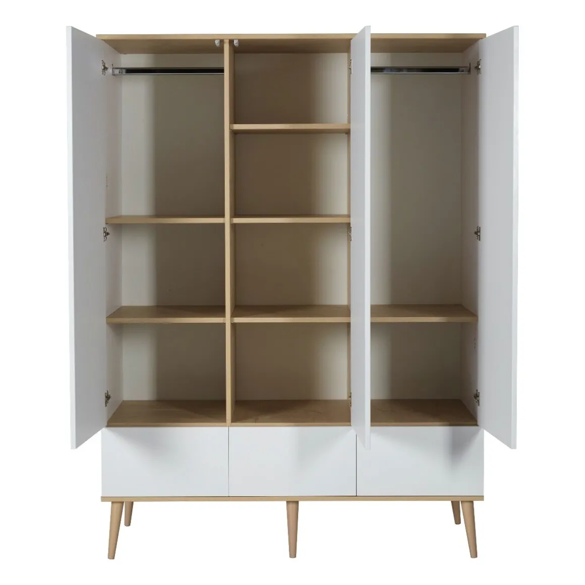 Quax Doorgroei Babykamer Flow White & Oak