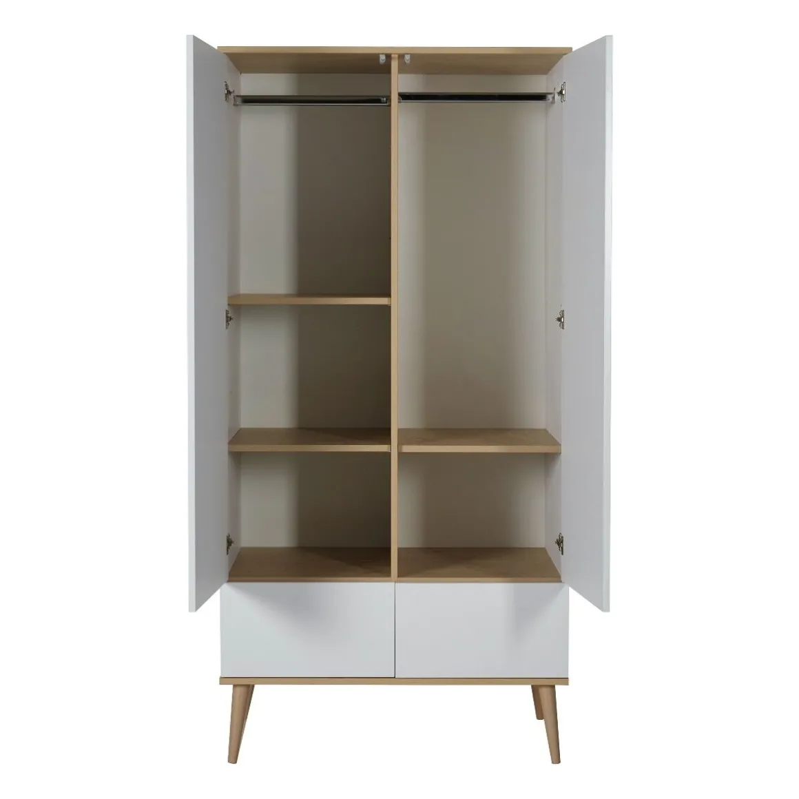 Quax Doorgroei Babykamer Flow White & Oak
