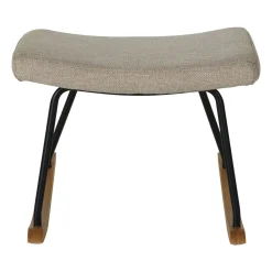 Quax Hocker Voor De Luxe Schommelstoel Sand Grey