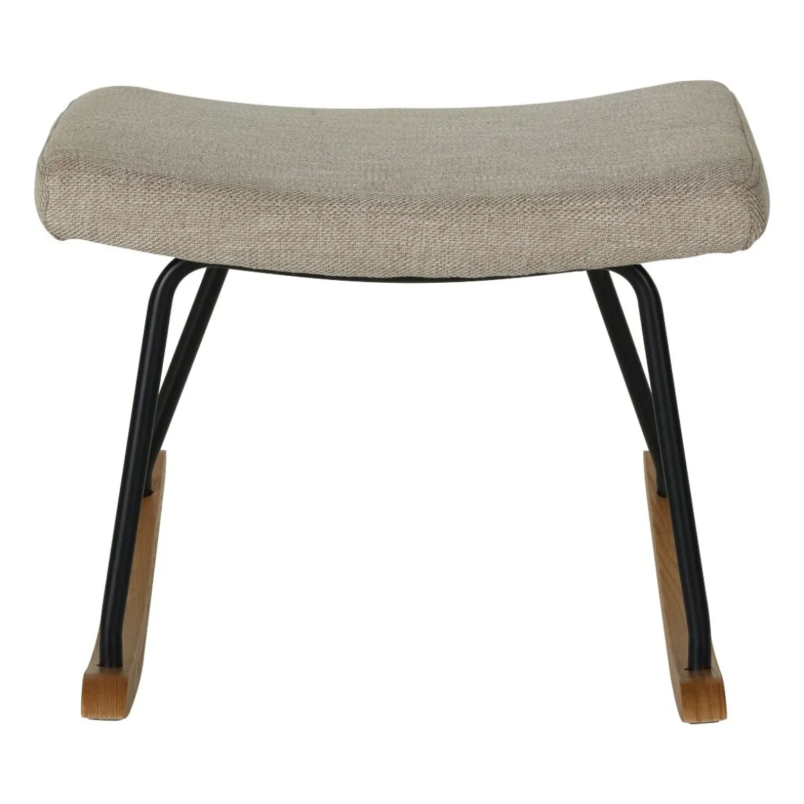 Quax Hocker Voor De Luxe Schommelstoel Sand Grey