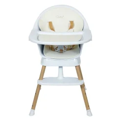 Quax Kinderstoel Ultimo 3 Luxe White Naturel