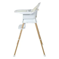 Quax Kinderstoel Ultimo 3 Luxe White Naturel
