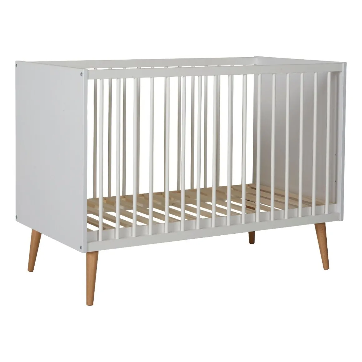 Quax Ledikant Cocoon Ice White 60 x 120 cm