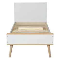 Quax Meegroei Ledikant Flow White & Oak 70 x 140 cm