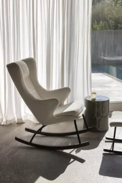 Quax Rocking Adult Chair De Luxe - Cream