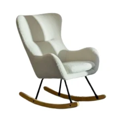 Quax Schommelstoel Basic Cream Sheep