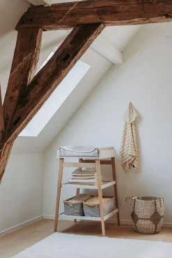 Quax Verschoontafel Hip Clay Naturel