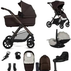 Silver Cross Kinderwagen 4 in 1 Reef 2 Special Edition Ganache Natural Taupe + GRATIS Accessoire Pakket