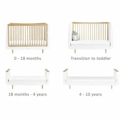SnuzKot Skandi Babykamer Natural 3 Delig
