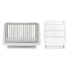 SnuzKot Skandi Babykamer 2-Delig Silver Birch Natural Edit