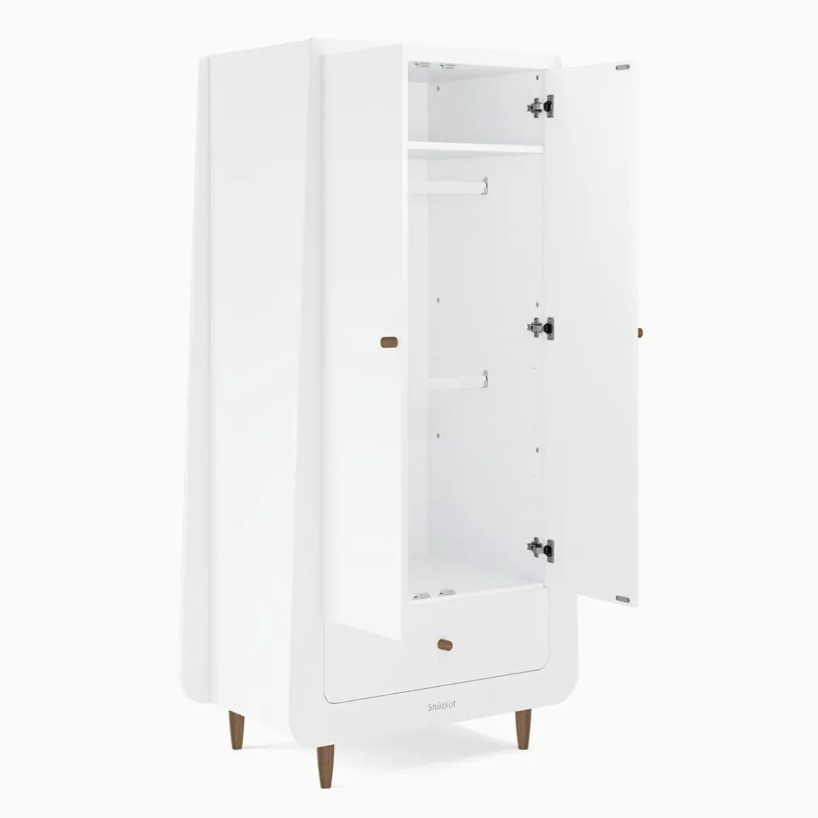 SnuzKot Skandi Babykamer 3-Delig Walnut Natural Edit