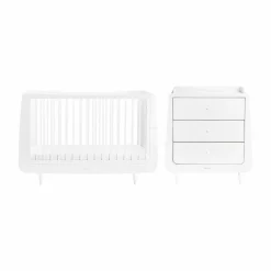SnuzKot Skandi Babykamer White 2 Delig