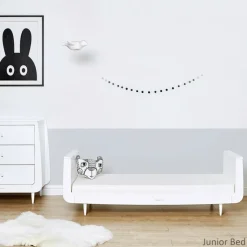 SnuzKot Skandi Meegroei Ledikant White