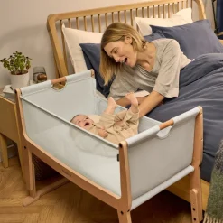 SnuzPod Studio Bedside Wieg Stockholm Natural
