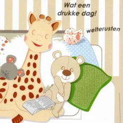 Sophie De Giraf Voelboekje: Een dag met Sophie