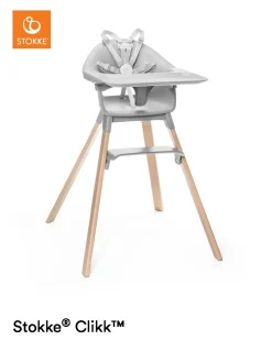Stokke® Clikk™ Kinderstoel Cloud Grey