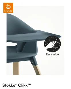 Stokke® Clikk™ Kinderstoel Fjord Blue