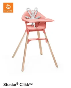 Stokke® Clikk™ Kinderstoel Sunny Coral