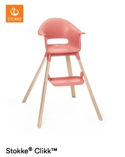 Stokke® Clikk™ Kinderstoel Sunny Coral