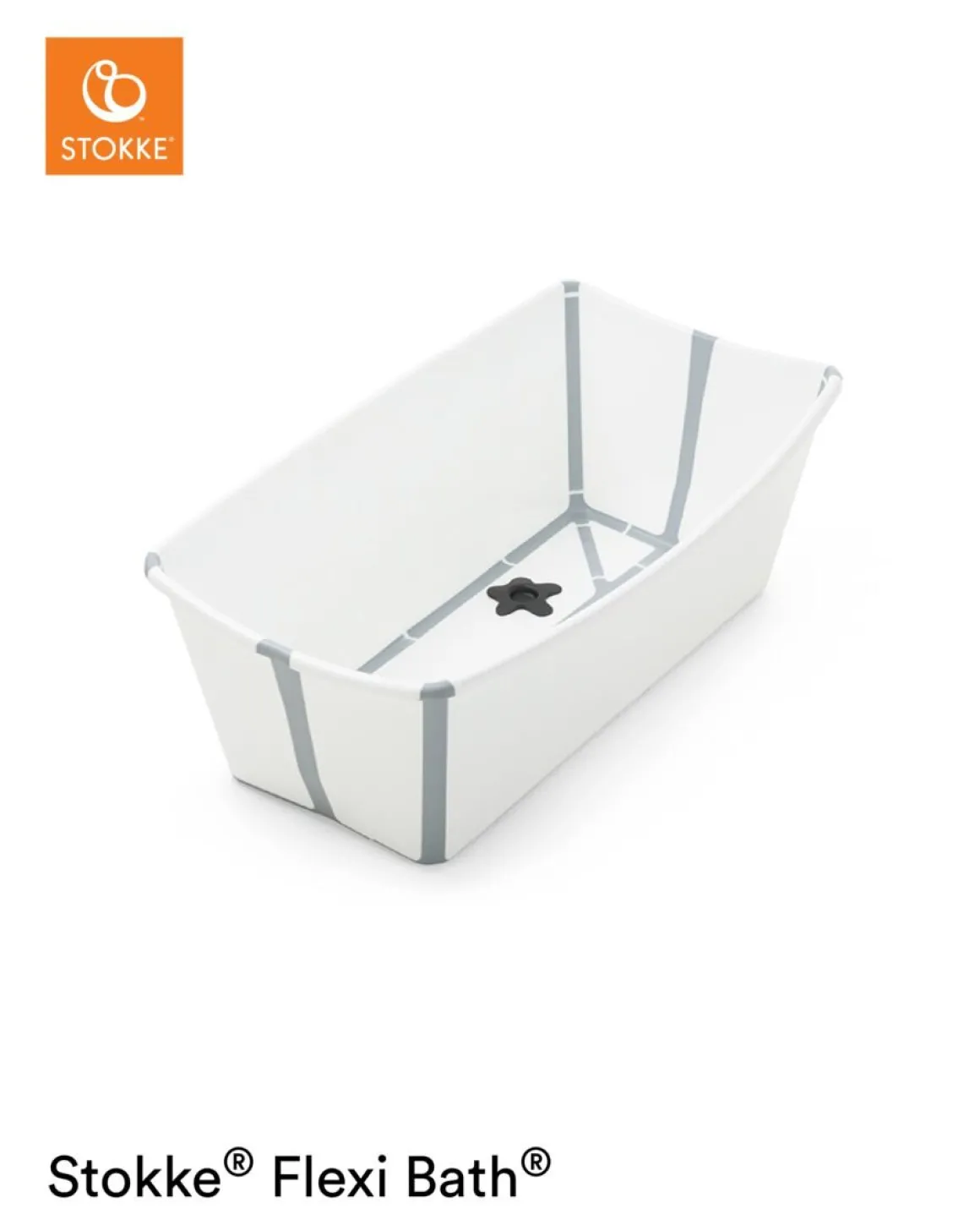 Stokke® Flexi Bath™ White + Flexi Bath® Newborn Support