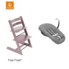 Stokke® Kinderstoel Tripp Trapp® Heather Mauve + Anthracite Newborn Set™