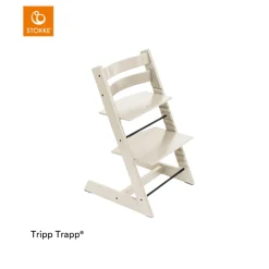 Stokke® Kinderstoel Tripp Trapp® Vanilla White + Stokke® Tripp Trapp® Baby Set² Vanilla White