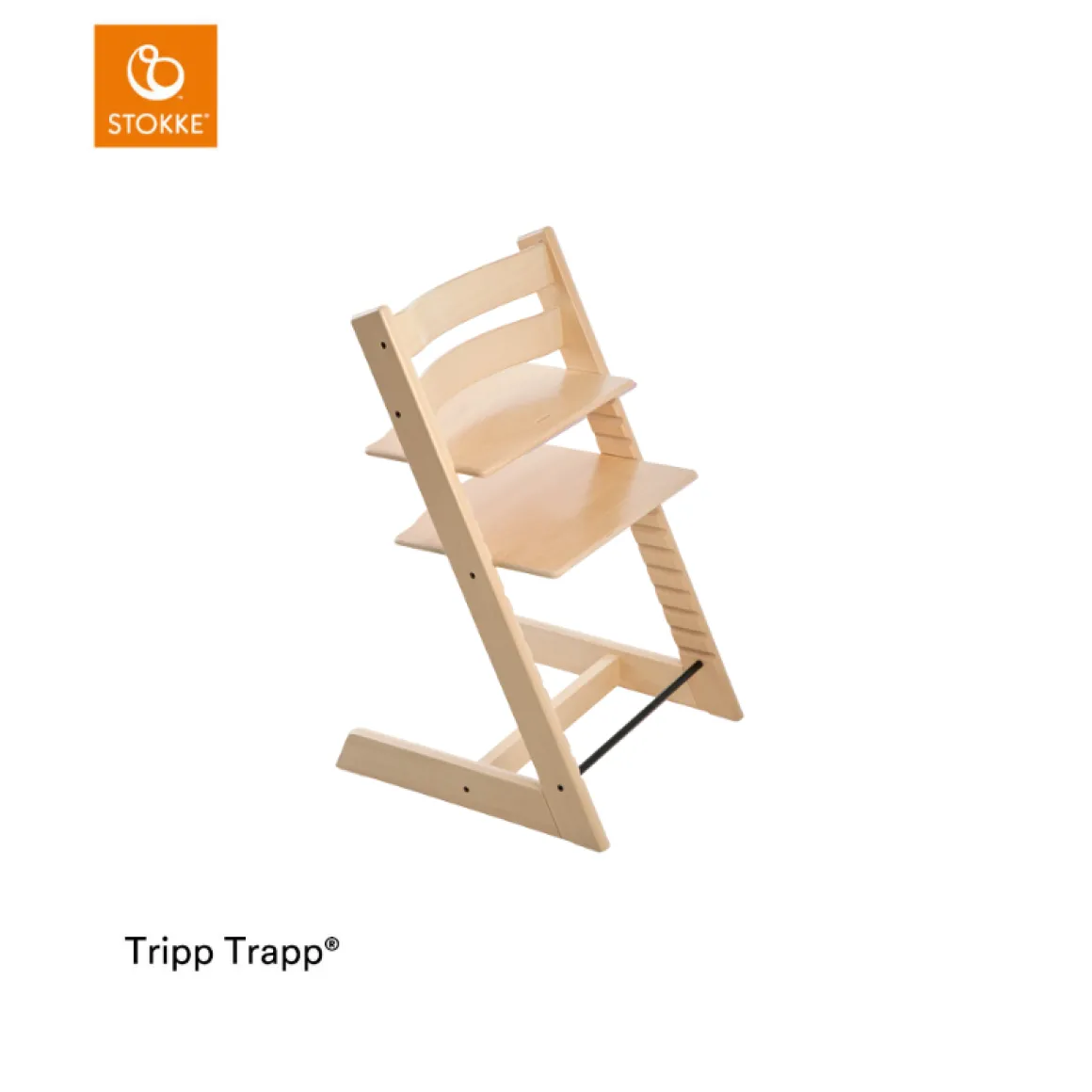 Stokke® Kinderstoel Tripp Trapp® Natural + Stokke® Tripp Trapp® Baby Set² Natural