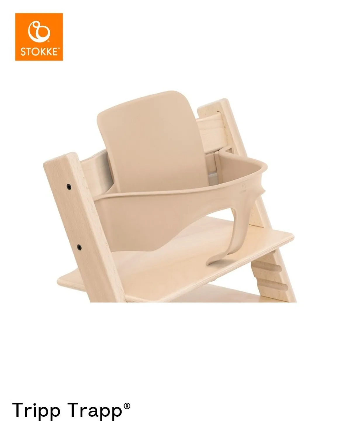 Stokke® Kinderstoel Tripp Trapp® Natural + Stokke® Tripp Trapp® Baby Set² Natural