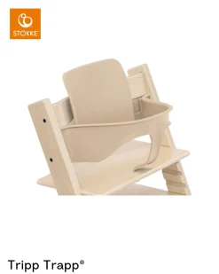Stokke® Kinderstoel Tripp Trapp® Wild Wood + Newborn Set™ + Baby Set™ Natural + Tray™