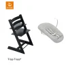 Stokke® Kinderstoel Tripp Trapp® Black + Newborn Set™