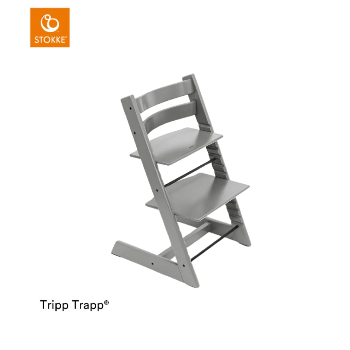 Stokke® Kinderstoel Tripp Trapp® Storm Grey