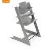 Stokke® Kinderstoel Tripp Trapp® Storm Grey + Stokke® Tripp Trapp® Baby Set² Storm Grey