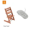 Stokke® Kinderstoel Tripp Trapp® Terracotta + Newborn Set