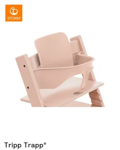 Stokke® Kinderstoel Tripp Trapp® Serene Pink + Stokke® Tripp Trapp® Baby Set² Serene Pink