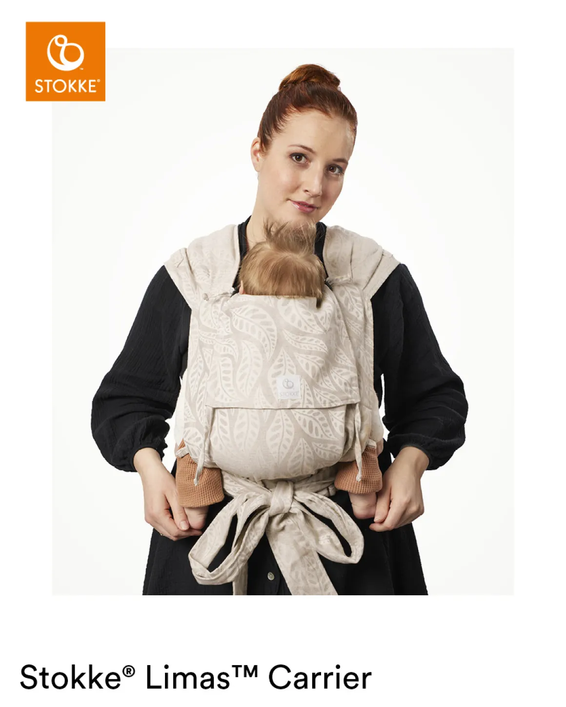 Stokke® Limas™ Draagzak Turquoise Grey Melange