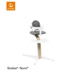 Stokke® Nomi® Chair Beech White + Stokke® Nomi® Baby Set White