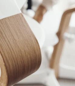 Stokke® Nomi® Chair Oak Grey + Stokke® Nomi® Baby Set Grey