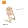 Stokke® Tripp Trapp® Kinderstoel Natural + Baby Set™ + Stokke® Tray White