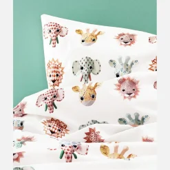 Studio Ditte Junior Dekbedovertrek Met Kussensloop Wilde Dieren Lief