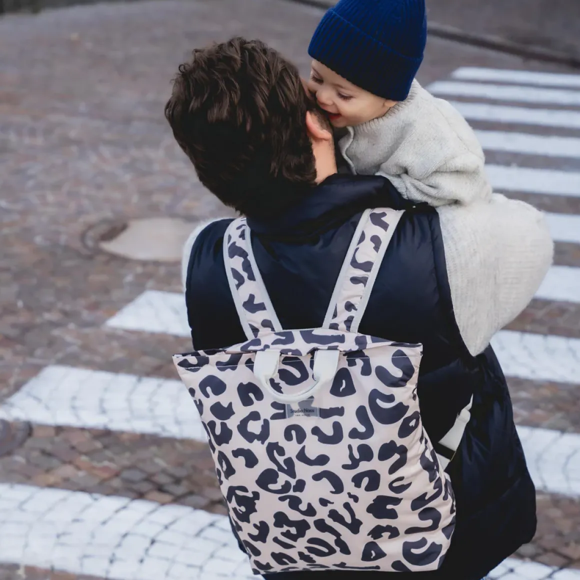 Studio NOOS Adult Backpack Puffy Holy Cow