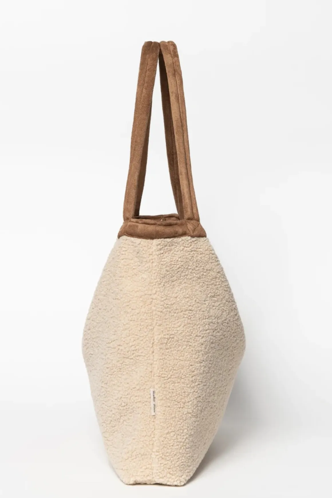 Studio NOOS Teddy Lammy Mom Bag Ecru