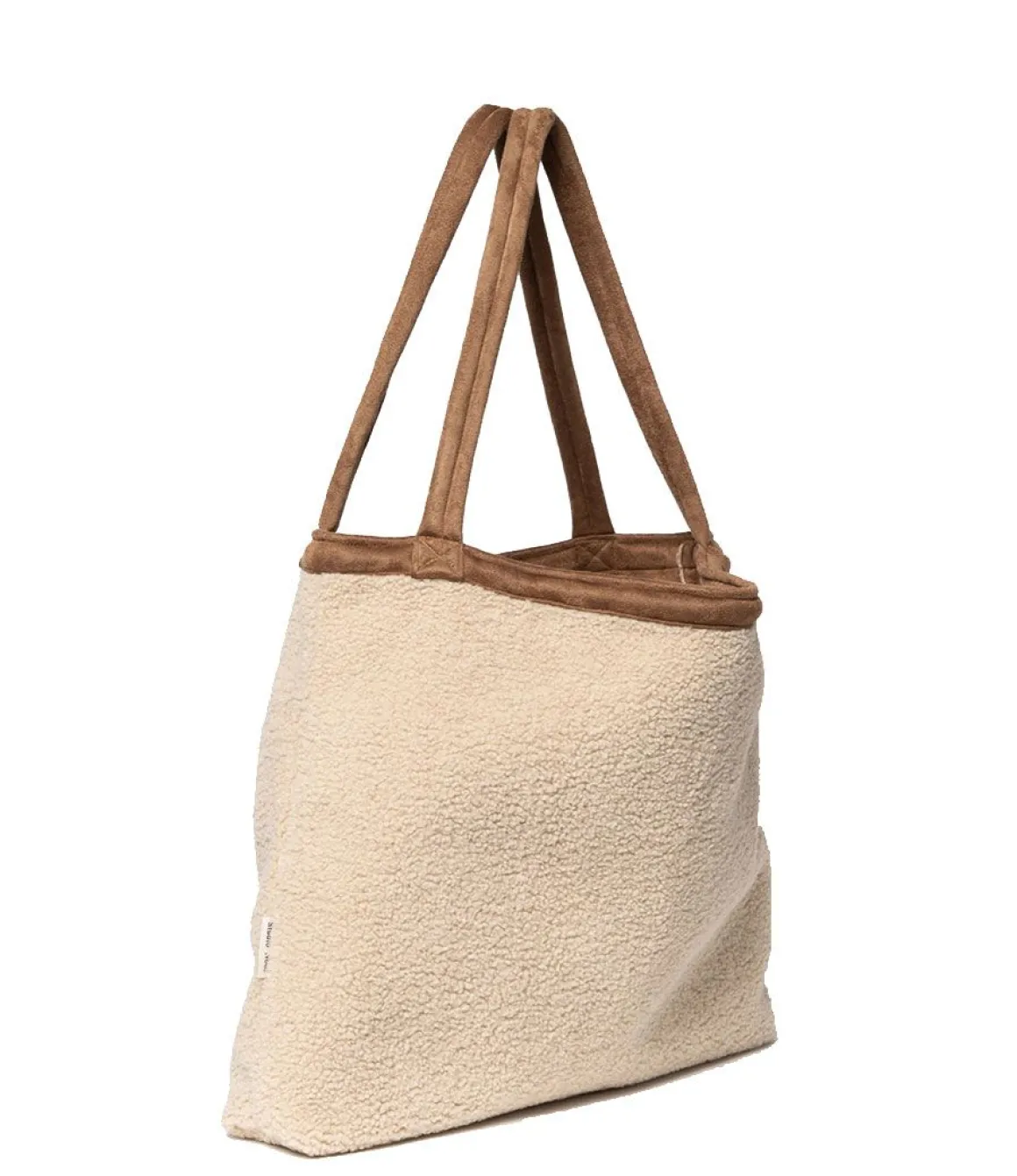 Studio Noos Teddy Mom Bag Ecru Lammy