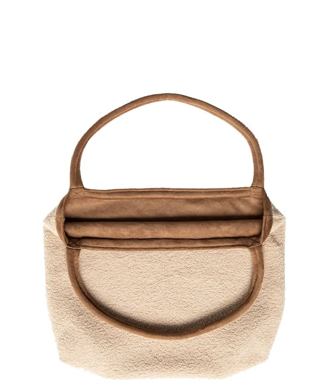 Studio Noos Teddy Mom Bag Ecru Lammy