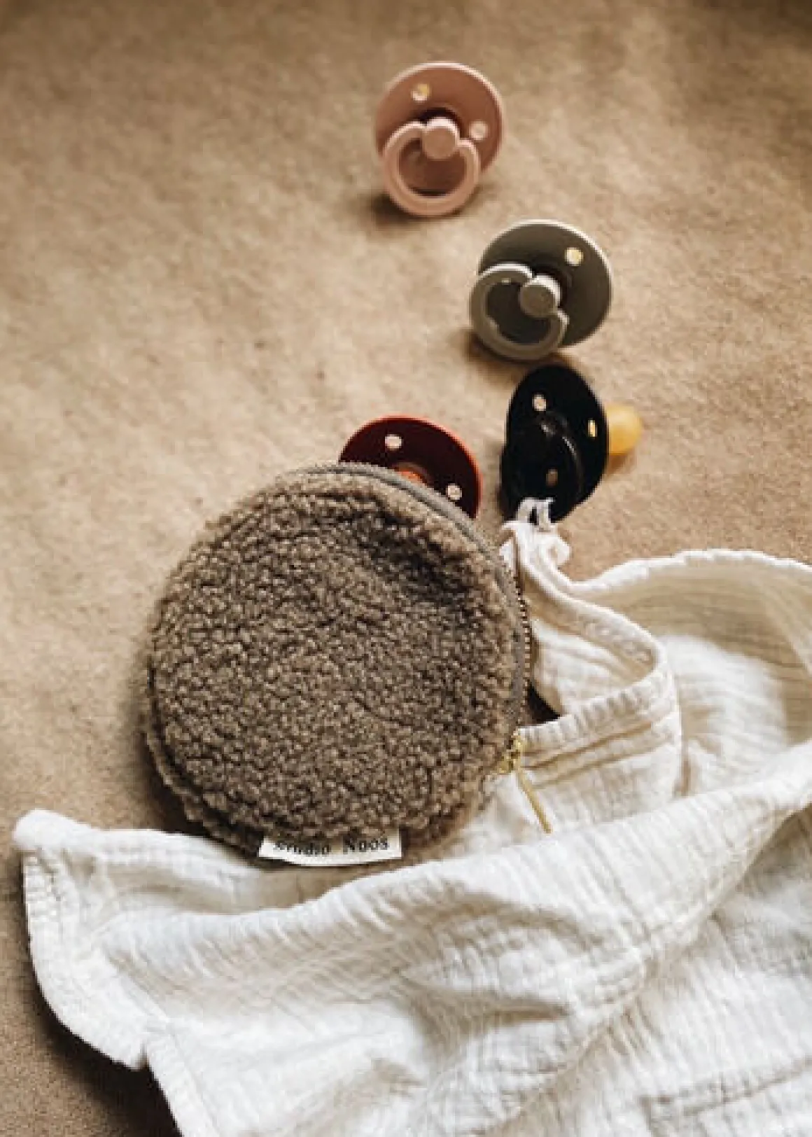 Studio Noos Teddy portemonnee Chunky Ecru