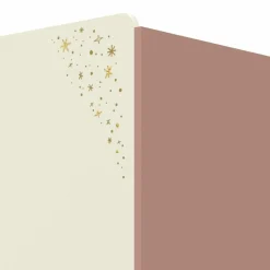 Suzie Kast 2 Deuren + Spiegel Eik/Abricot/Beige