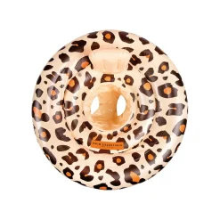 Swim Essentials Baby Float Beige Leopard 0-1 Jaar