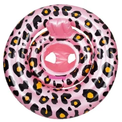 Swim Essentials Baby Float Rosé Gouden Panterprint 0 Tot 1 Jaar