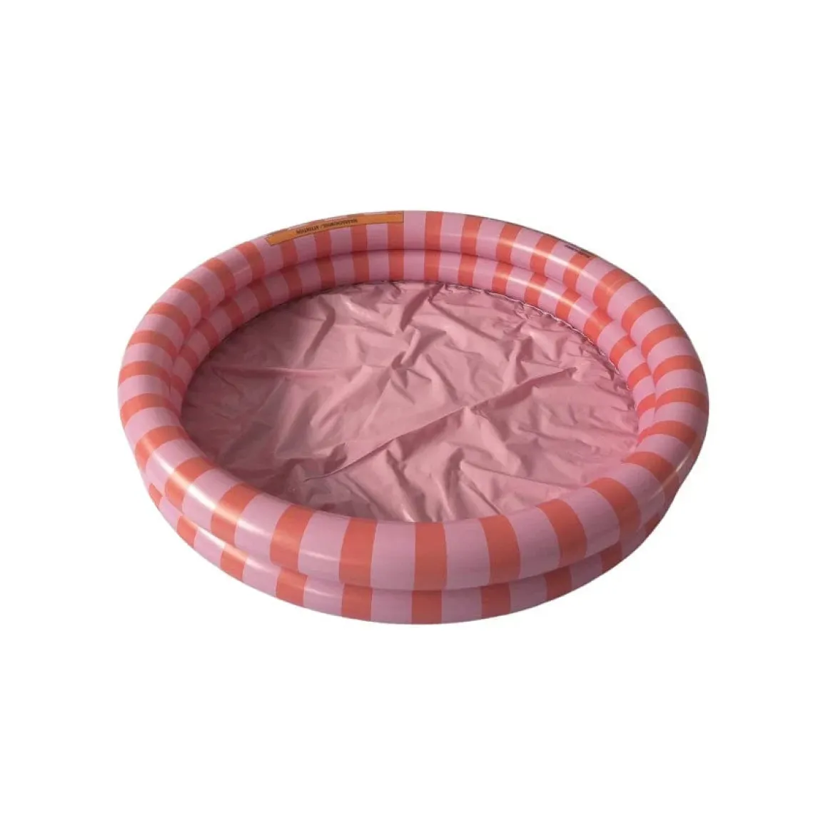 Swim Essentials Kinder Zwembad Orange Red Stripes 100 cm