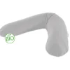 Theraline Original Voedingskussen Met Bamboe Hoes Pebble Grey 190 cm